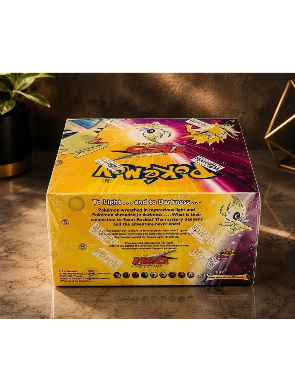 Neo Destiny 1st Edition Booster Box PTCG Cards RP (Display)
